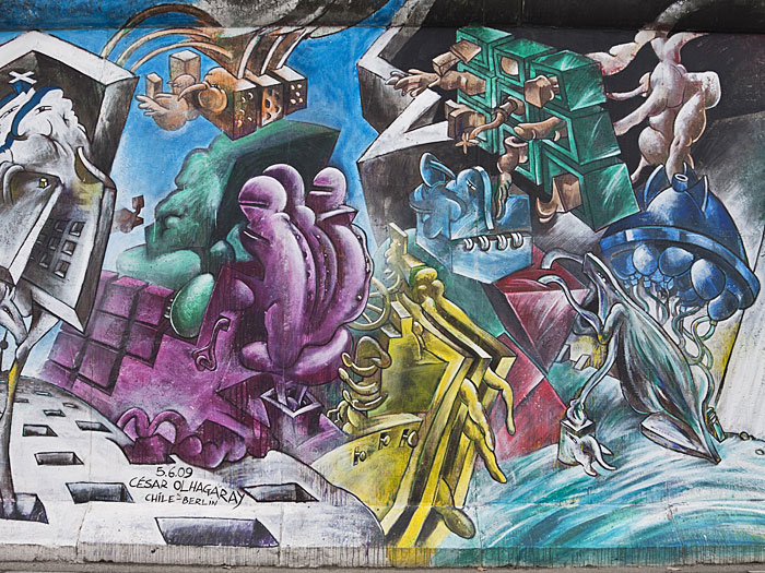 East Side Gallerie in Berlin