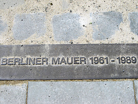 Hinweis Berliner Mauer